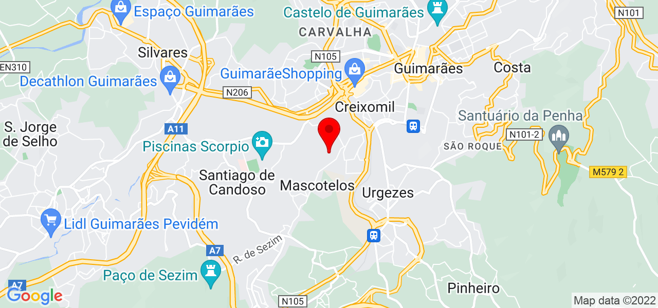 Shoot It Media - Braga - Guimarães - Mapa
