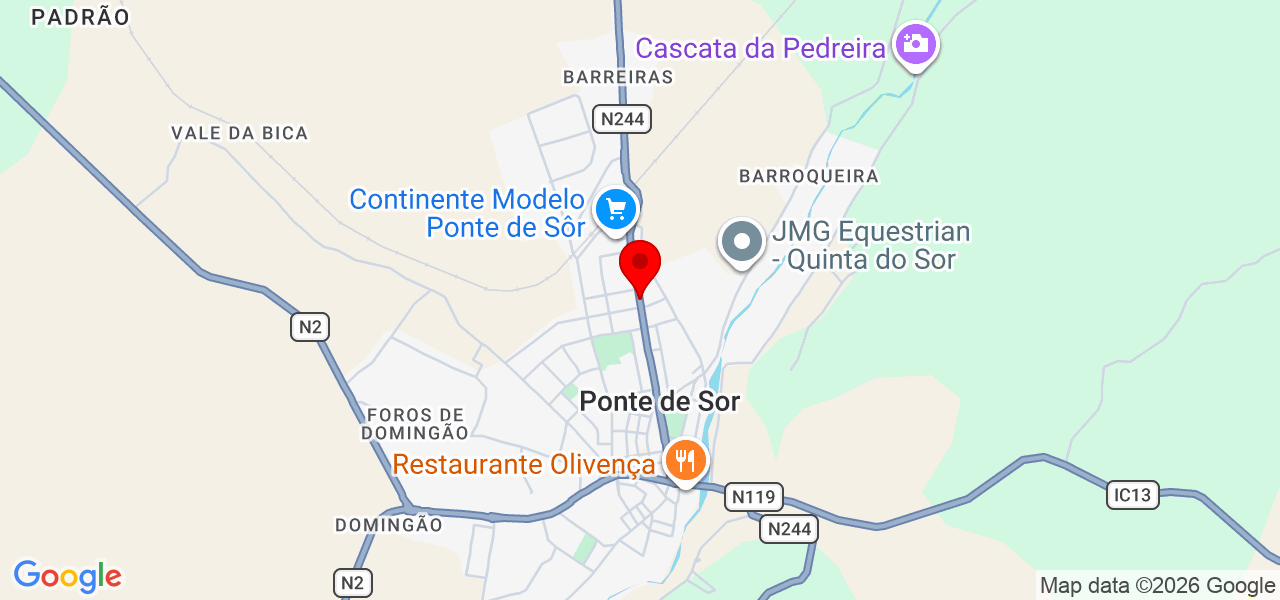 Danilo - Portalegre - Ponte de Sor - Karte