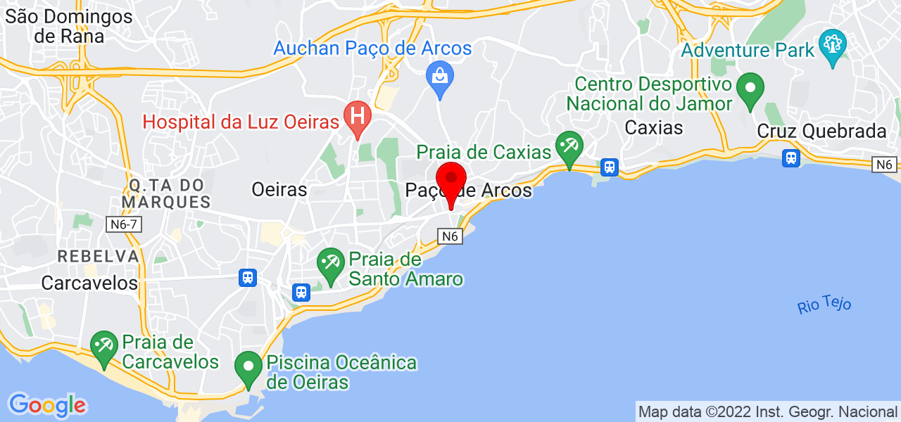 AnaBarros.Makeup - Lisboa - Oeiras - Mapa