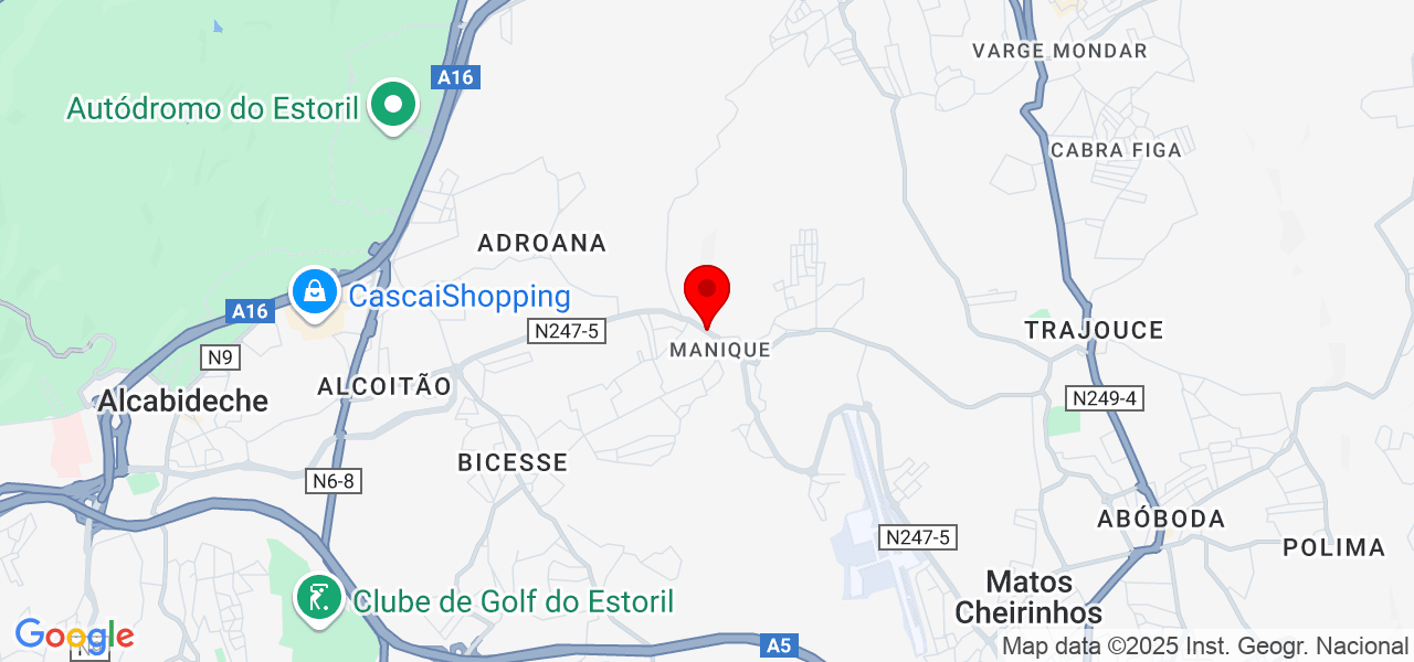 Soraia Silva - Lisboa - Cascais - Map