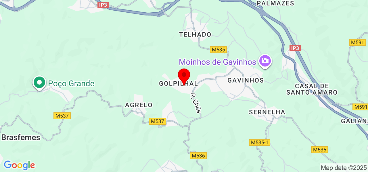 Voil&agrave; Party Design - Coimbra - Penacova - Mapa