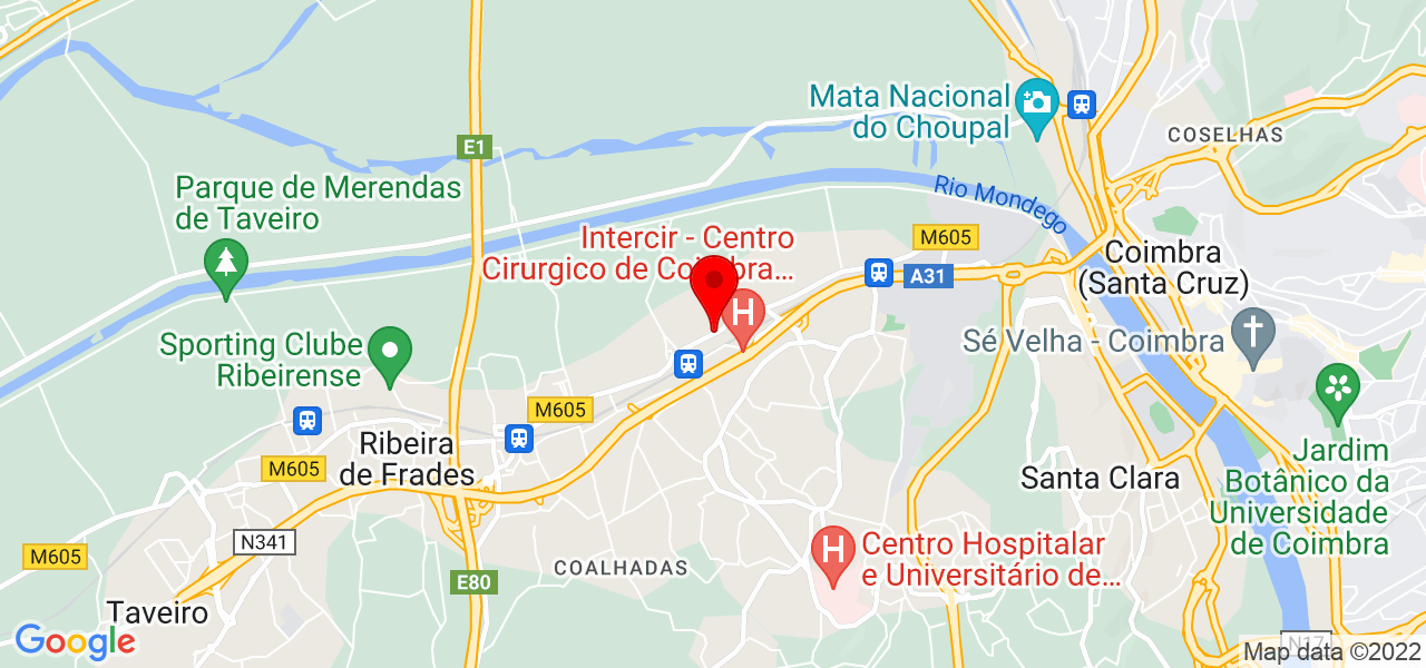 AMANDA - Coimbra - Coimbra - Mapa