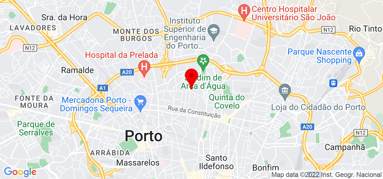 Dih matos - Porto - Porto - Mapa