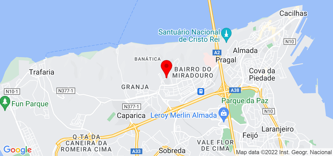 Nuno - Setúbal - Almada - Karte