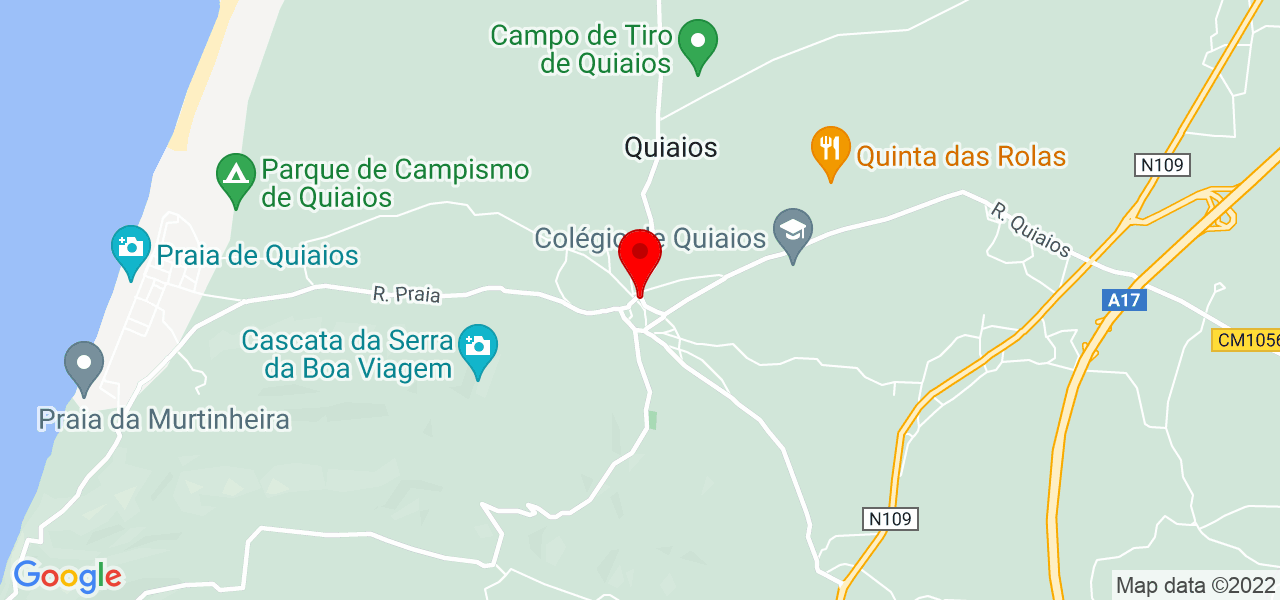 GUIMARÃES - Coimbra - Figueira da Foz - Carte