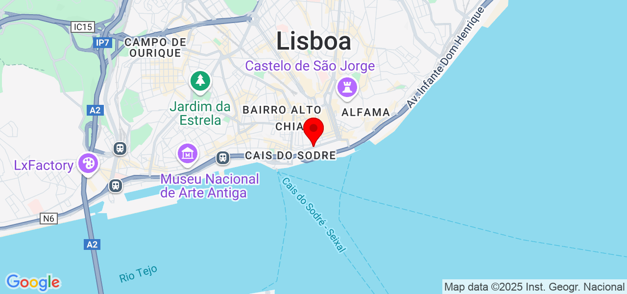 Xavier Cláudio - Lisboa - Lisboa - Map