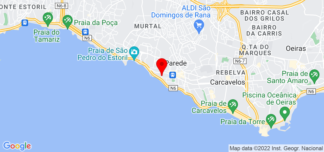 Ana Margarida Vieira Alvares - Lisboa - Cascais - Mapa