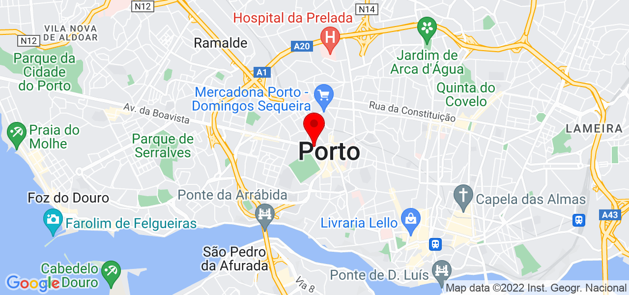 Utopia - Arquitectura e Engenharia Lda - Porto - Porto - Mapa