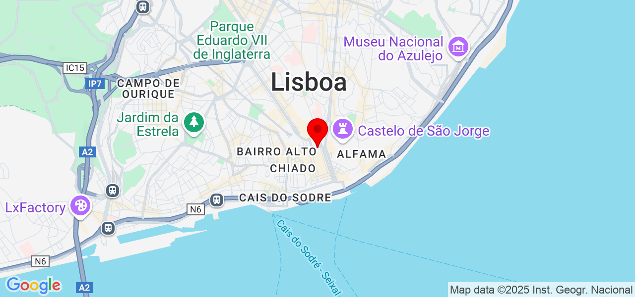 Belis&aacute;rio Soares - Lisboa - Lisboa - Karte