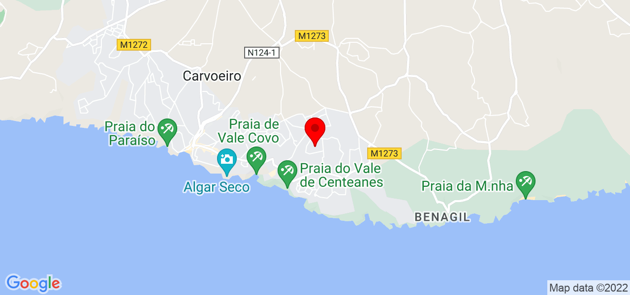 Daniela - Faro - Lagoa - Mapa