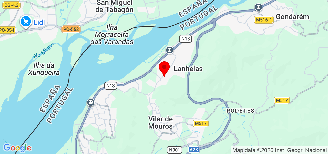 Dr. Adolfo Marrocos - Viana do Castelo - Caminha - Mapa