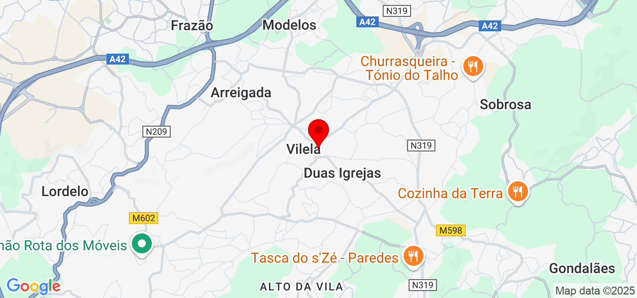 Souza technician - Porto - Paredes - Map