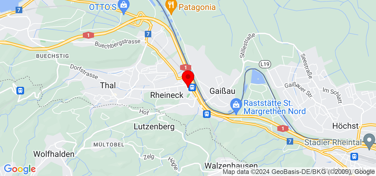 Chili Event - Sankt Gallen - Rheineck - Karte