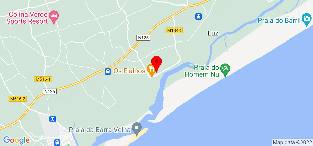 Sandra - Faro - Tavira - Mapa