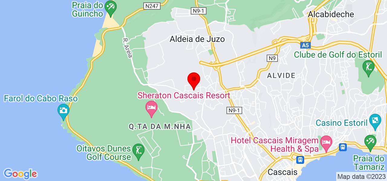 Casio Equilibrium Massage - Lisboa - Cascais - Mapa