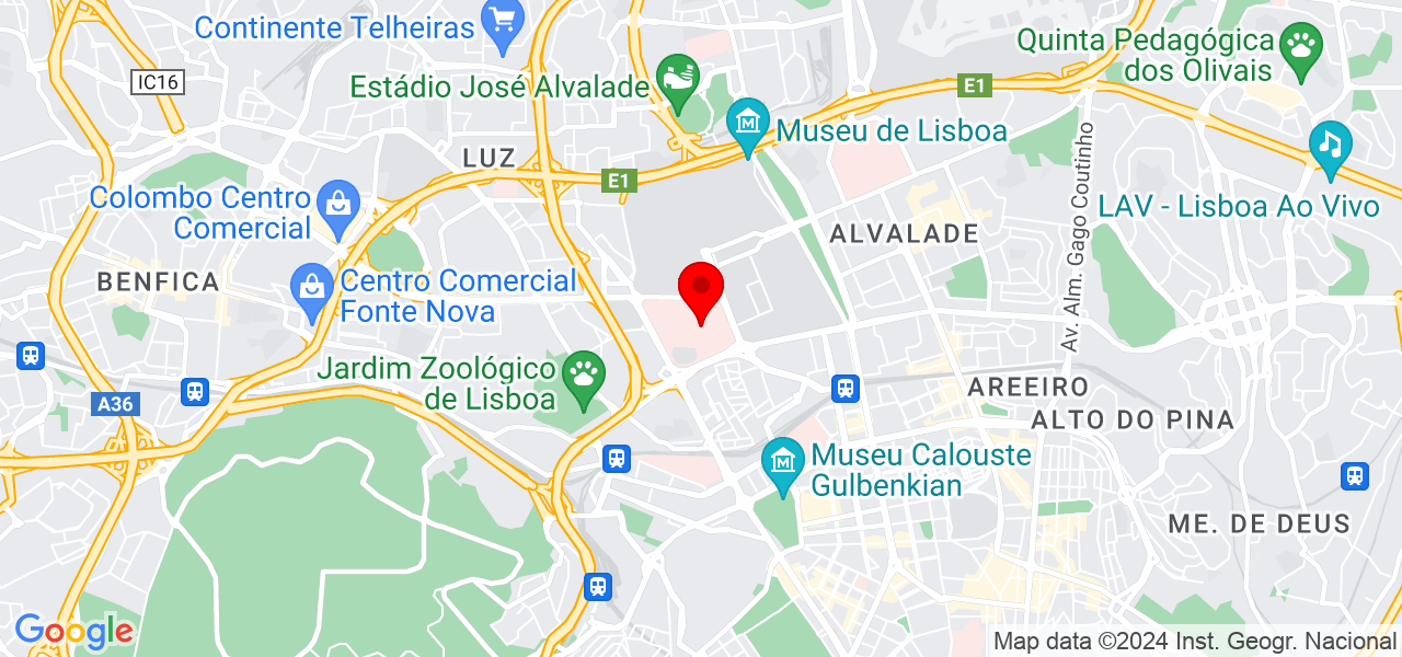 Presta&ccedil;&atilde;o de servi&ccedil;os, Fernando Vaz - Lisboa - Lisboa - Mapa