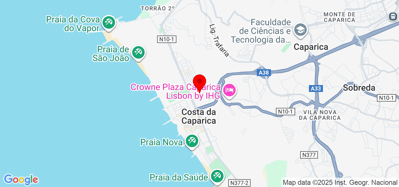 Aileen - Setúbal - Almada - Karte