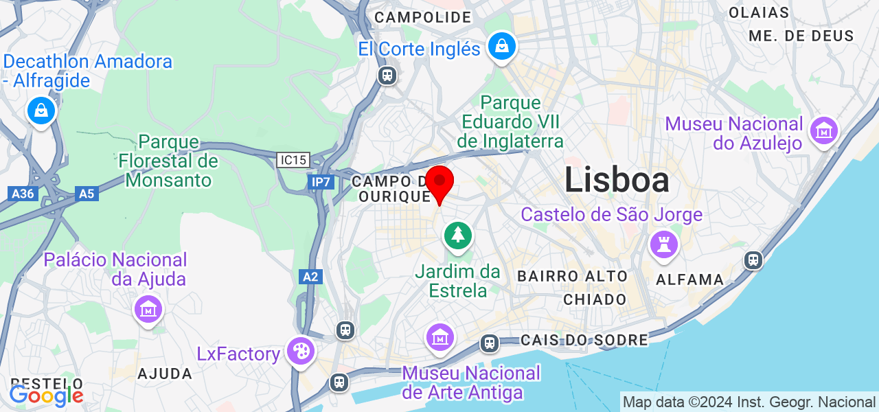 Madalena - Lisboa - Lisboa - Mapa