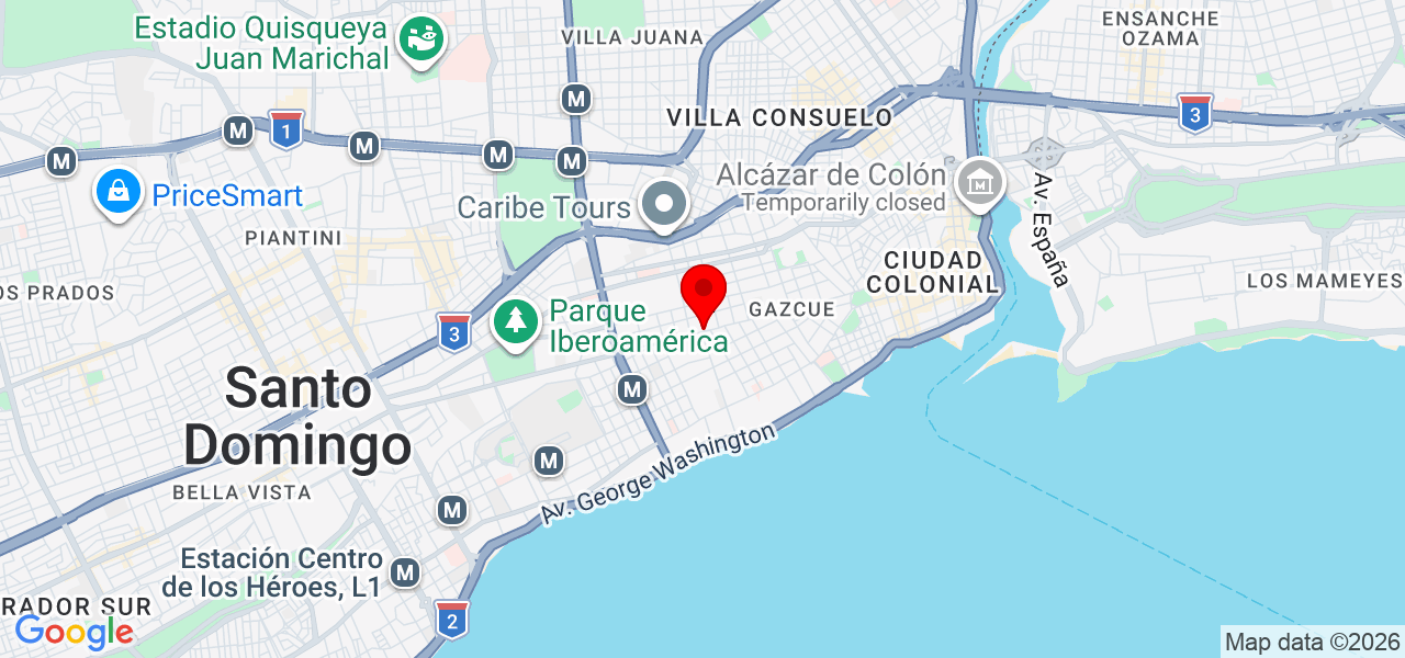 Dykgroup srl - Distrito Nacional - Santo Domingo de Guzmán - Mapa