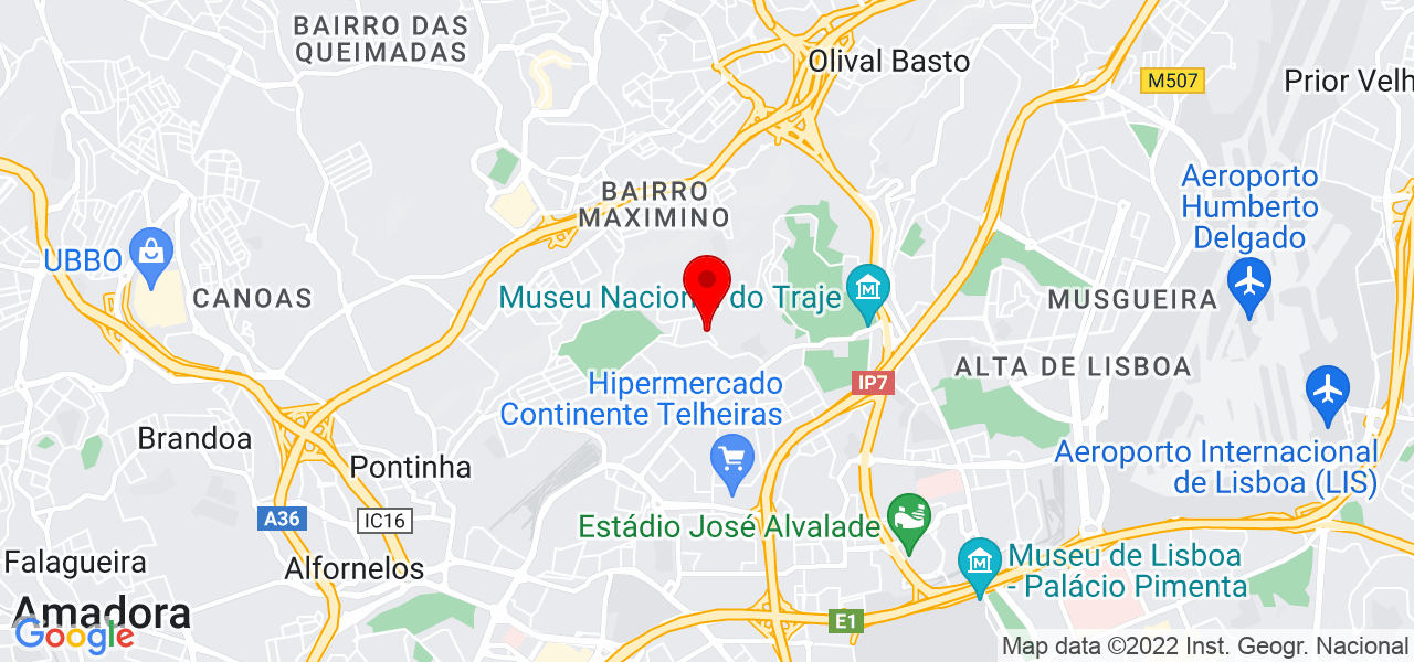 Henrique Carvalho - Lisboa - Lisboa - Mapa