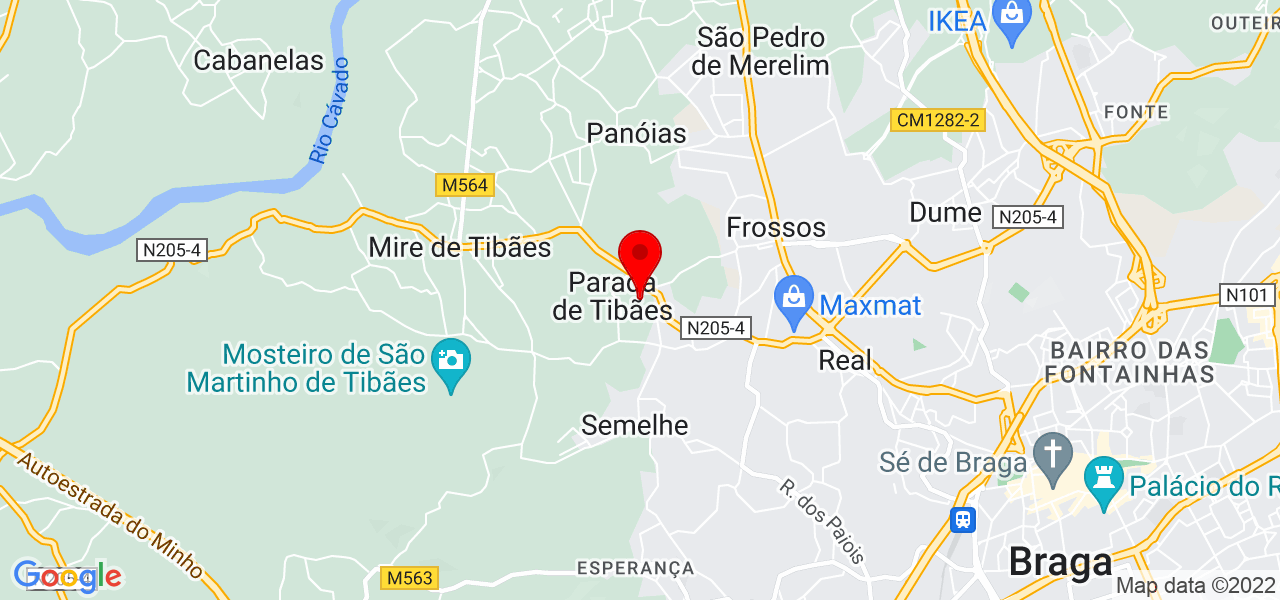 Rootsystems - Braga - Braga - Mapa