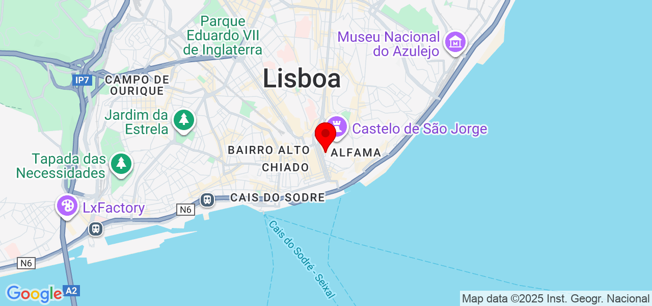 Lorena Valencia - Lisboa - Lisboa - Karte