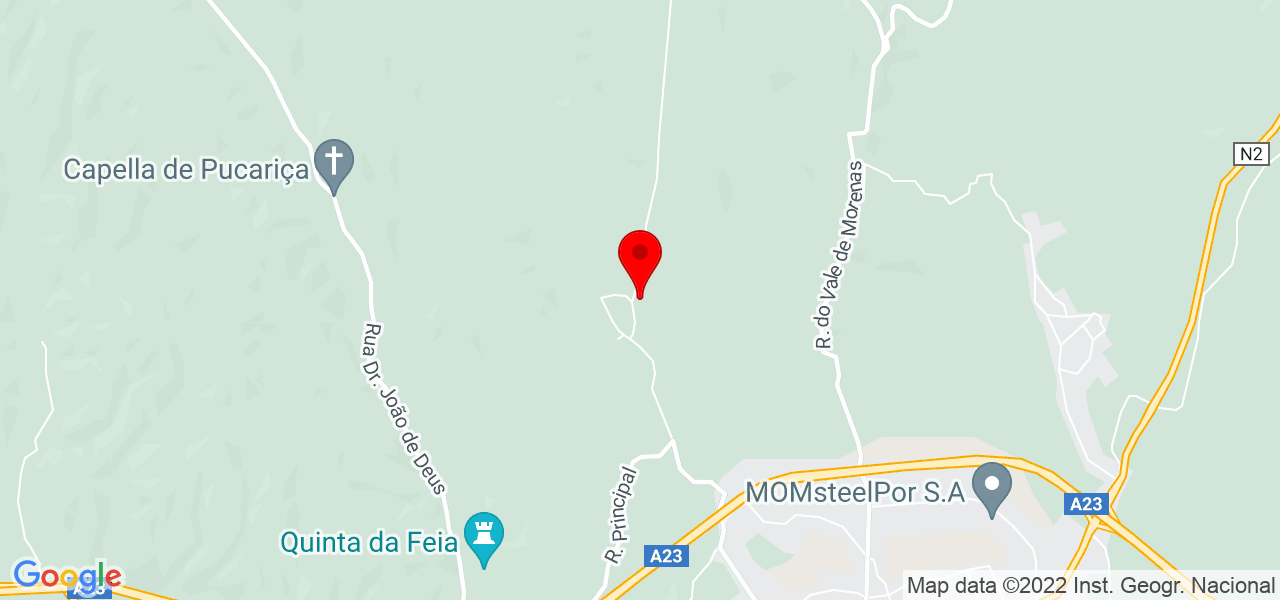 Paula - Santarém - Abrantes - Mapa