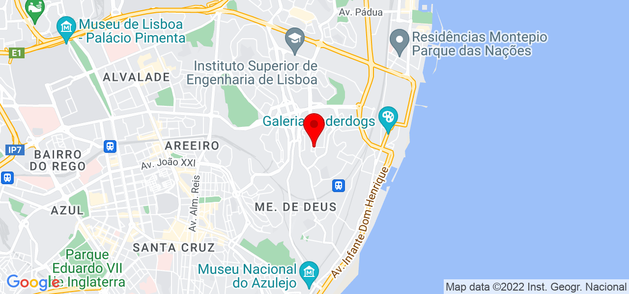 Sara Monteiro Santos - Lisboa - Lisboa - Mapa