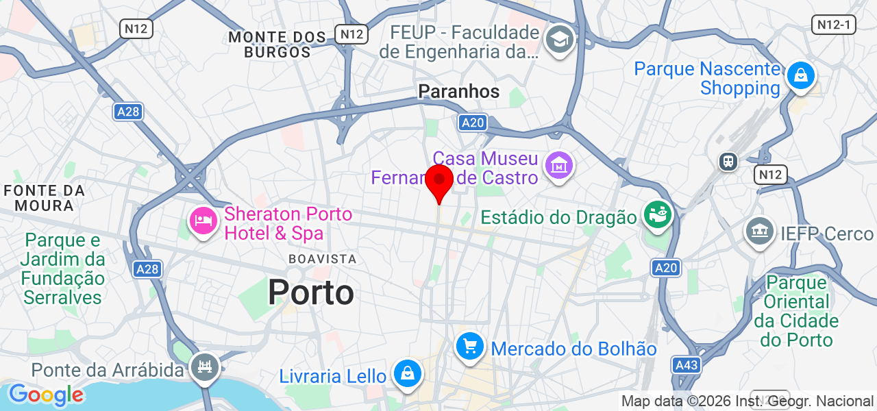 Vitoria Tavares - Porto - Porto - Mapa