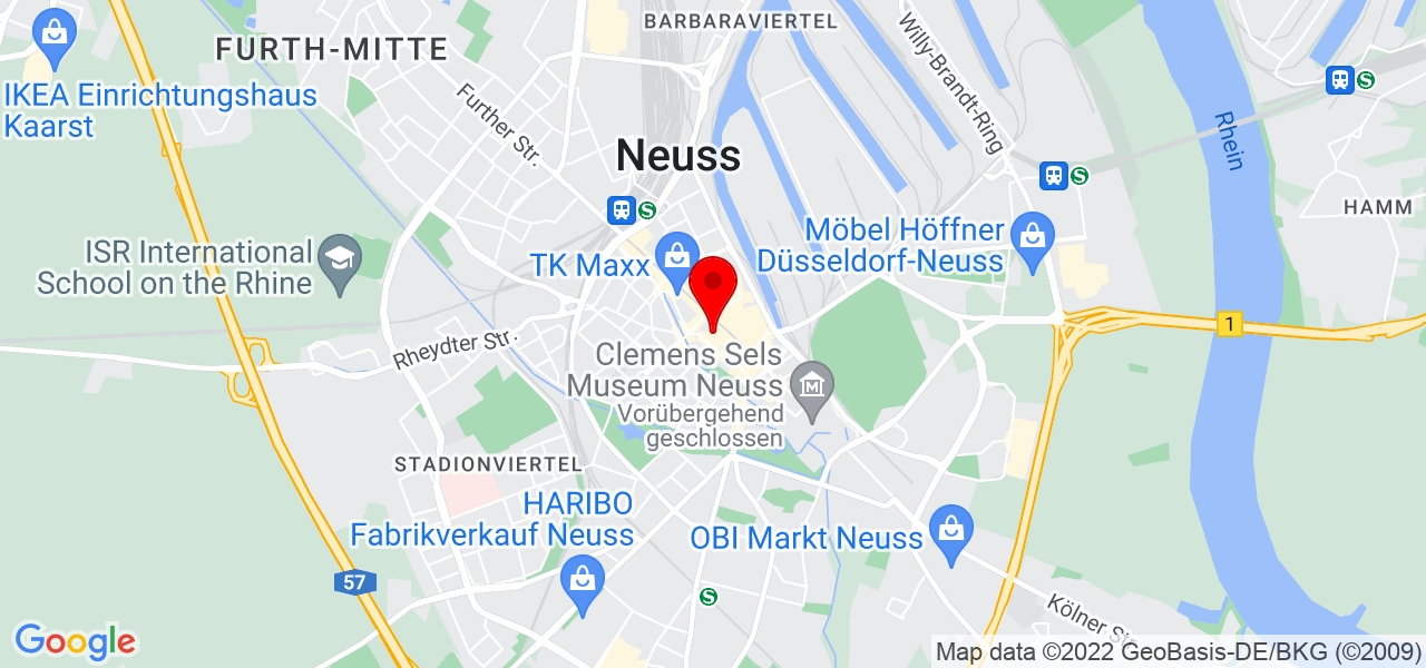 Advert Digital - Nordrhein-Westfalen - Rhein-Kreis Neuss - Karte