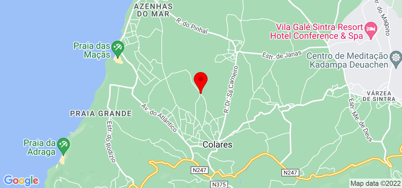 Mathias Abecassis - Lisboa - Sintra - Map