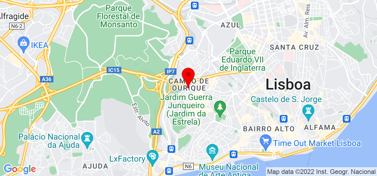 Thaislara - Lisboa - Lisboa - Mapa