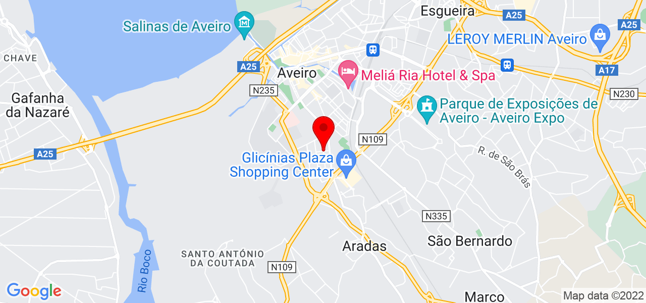 Maria Oliveira - Aveiro - Aveiro - Mapa