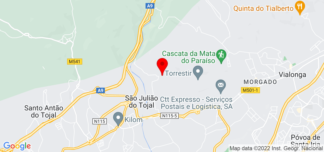 Denilson cabral - Lisboa - Loures - Mapa