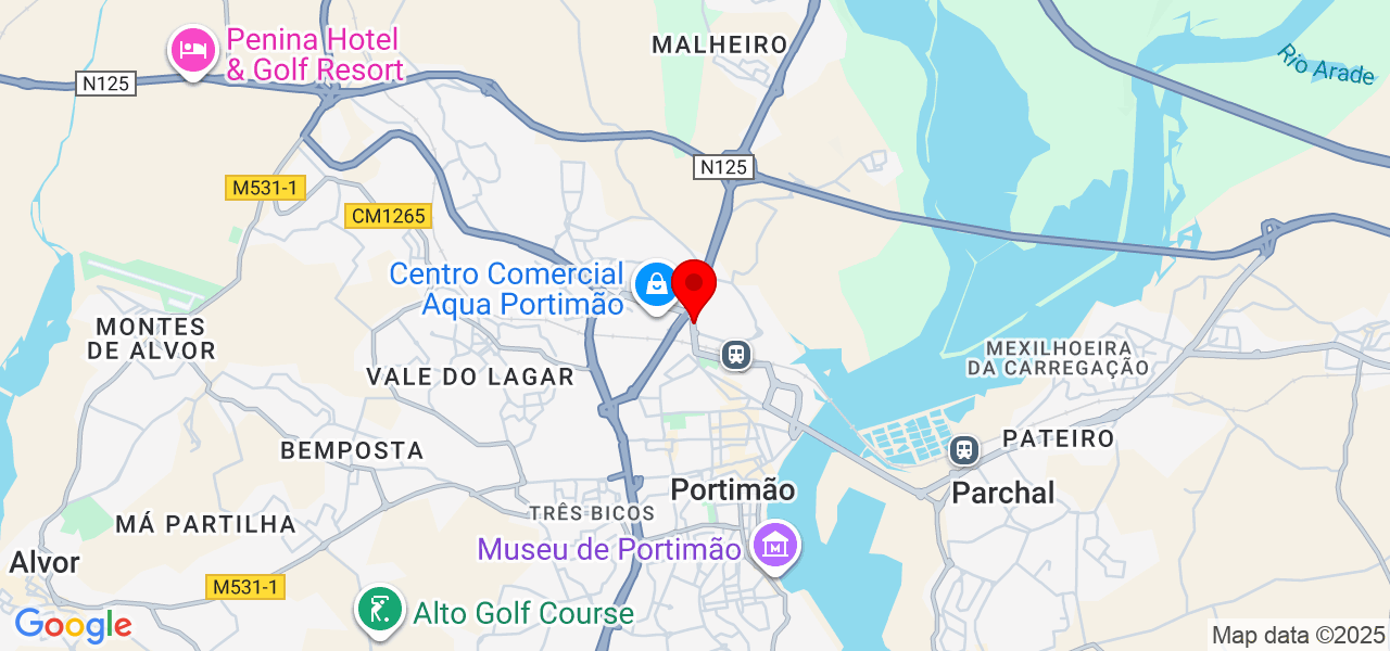Felix Solutions - Faro - Portimão - Mapa