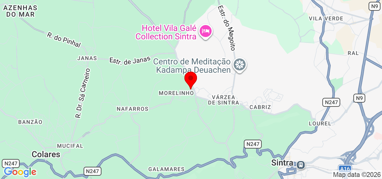Janelaaluminios - Lisboa - Sintra - Mapa