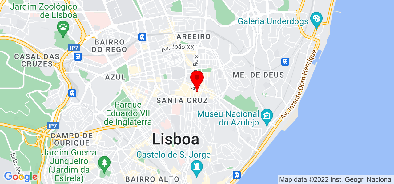 Joilton Queiroz - Lisboa - Lisboa - Mapa