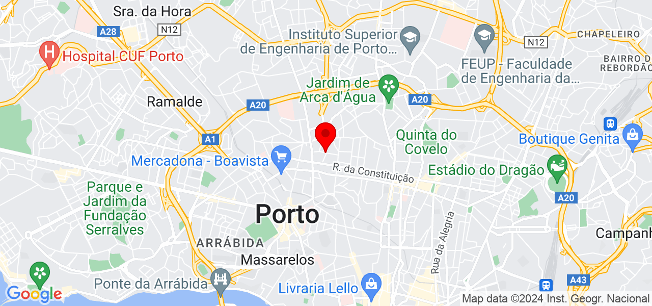 Julia Amaral - Porto - Porto - Mapa
