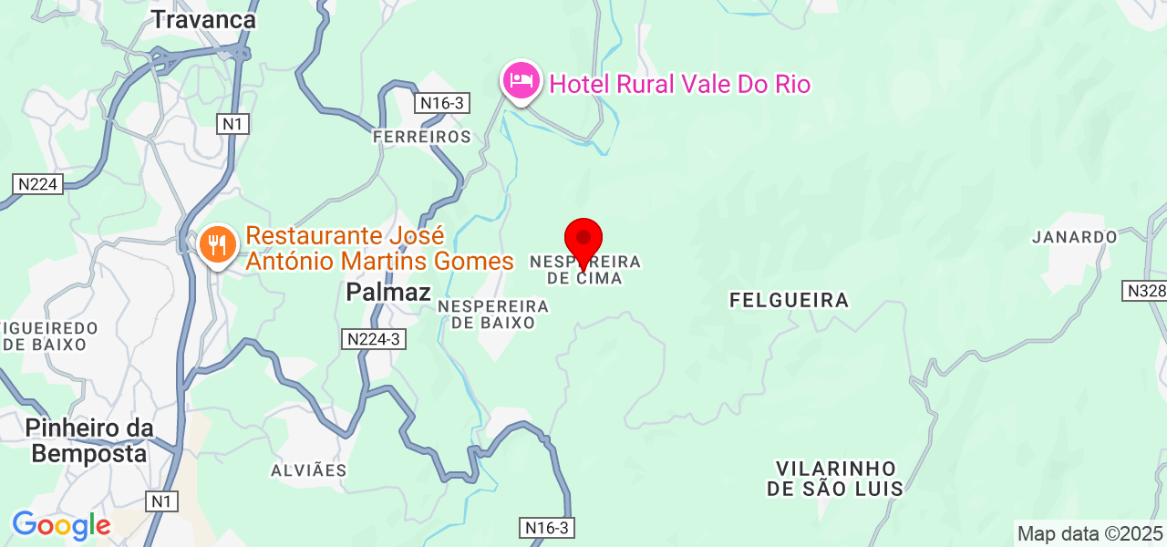 jardim - Aveiro - Oliveira de Azeméis - Map