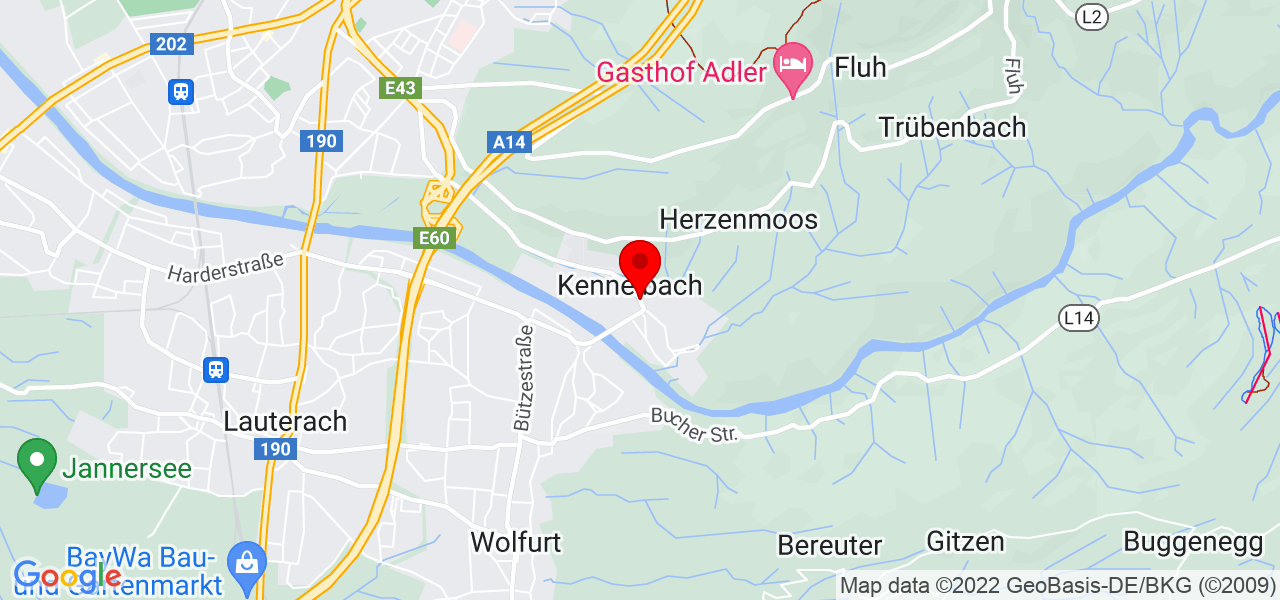  - Vorarlberg - Bregenz - Karte
