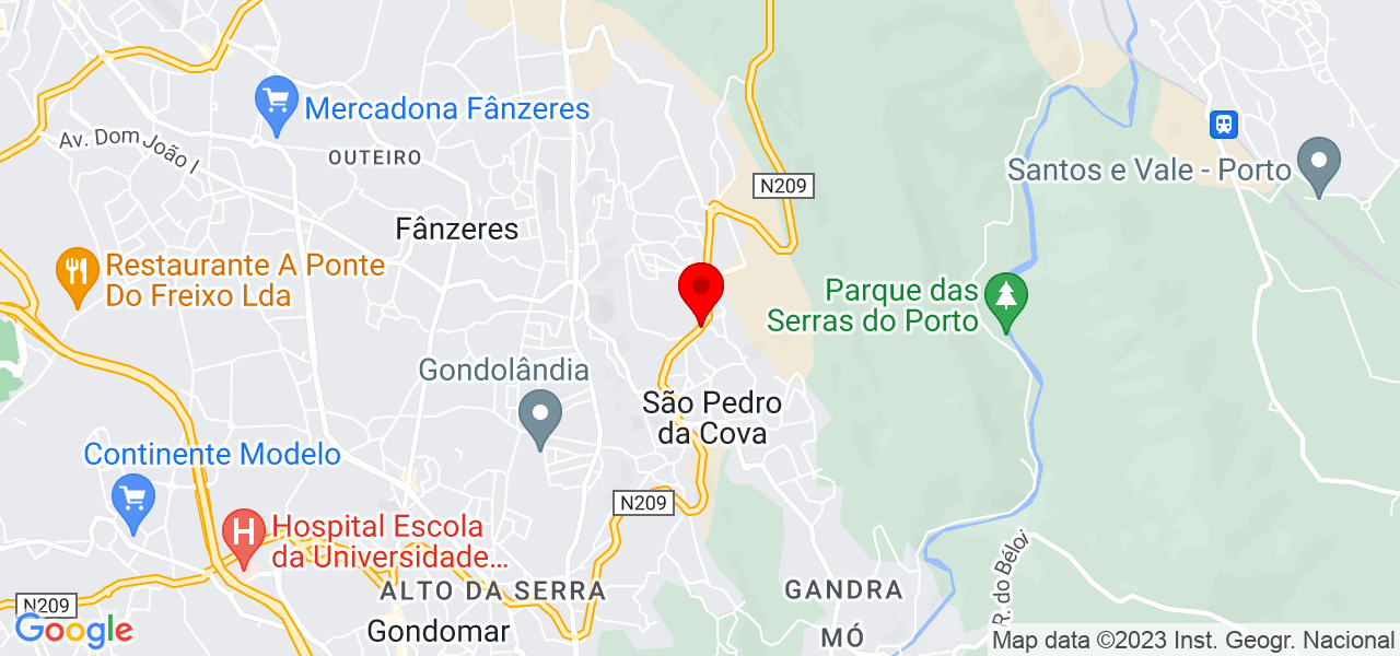 Isabela - Porto - Gondomar - Mapa