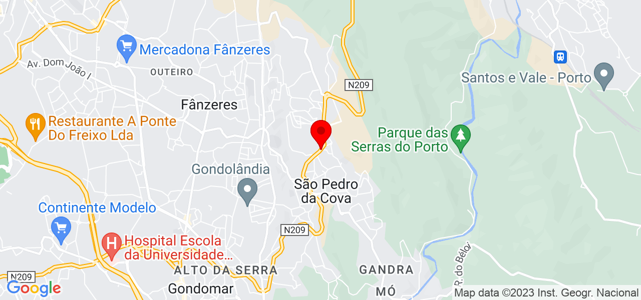 Isabela - Porto - Gondomar - Map