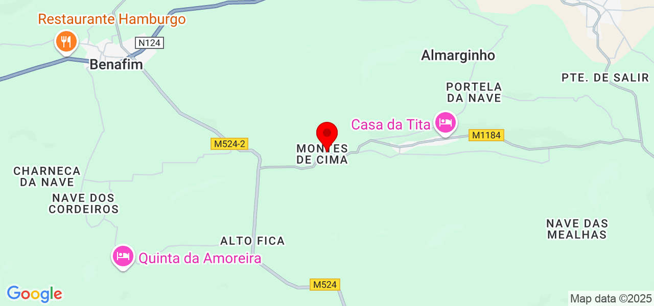 Môce do Mato - Arboricultura e Silvicultura - Faro - Loulé - Mapa