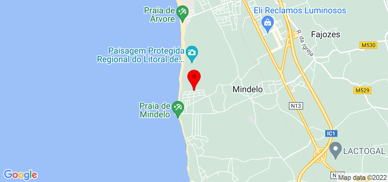 Paulo Fernandes - Porto - Vila do Conde - Mapa