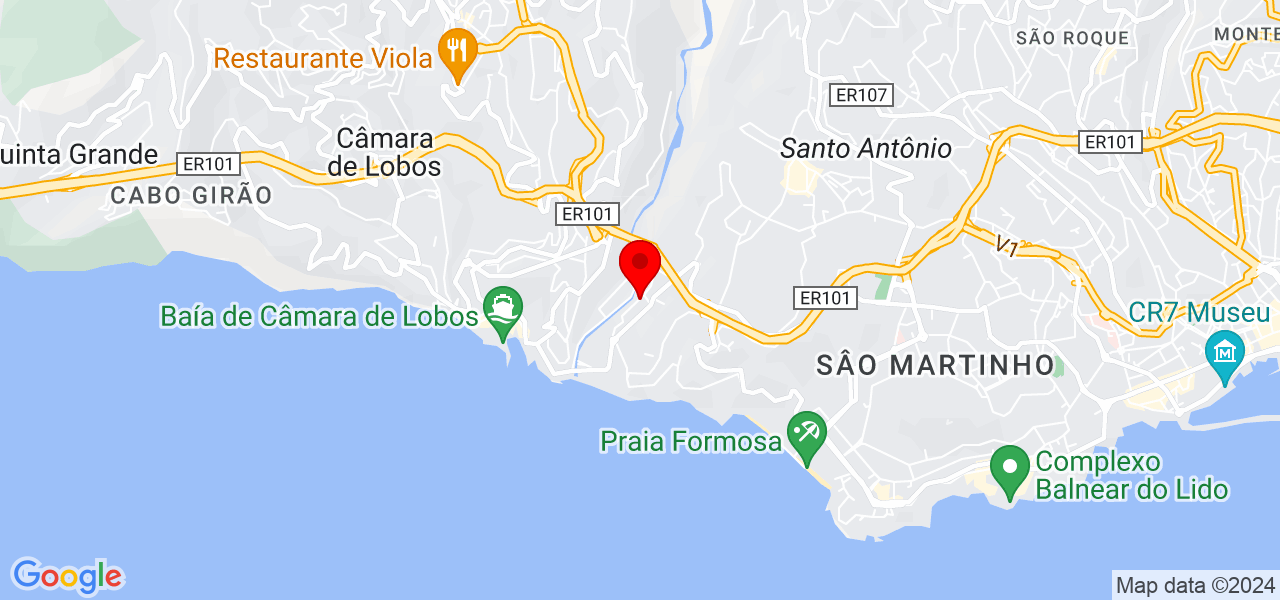 João Moniz - Madeira - Funchal - Mapa