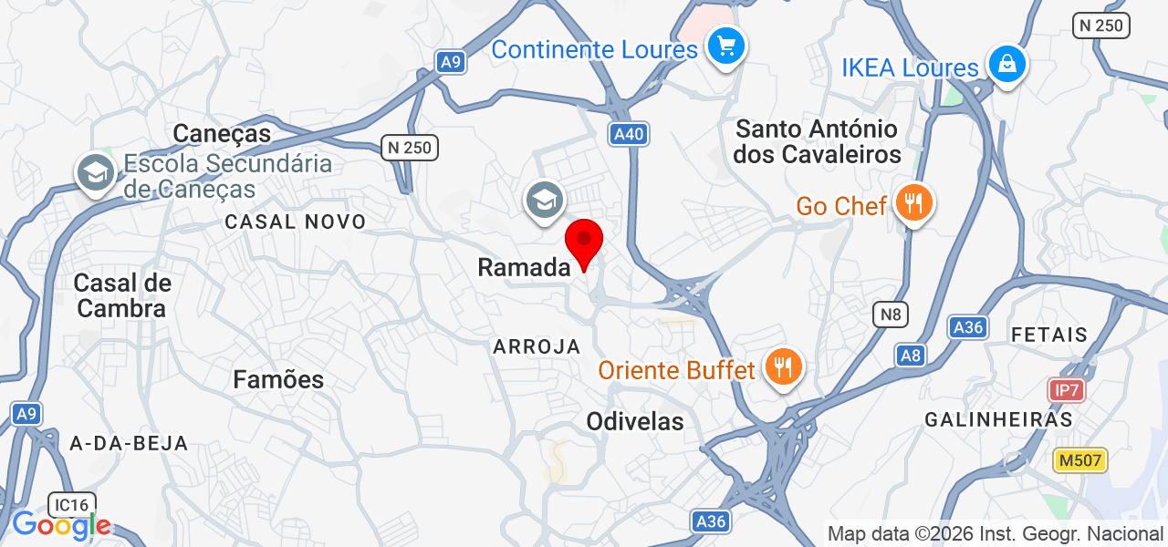 Marcelo silva - Lisboa - Odivelas - Karte