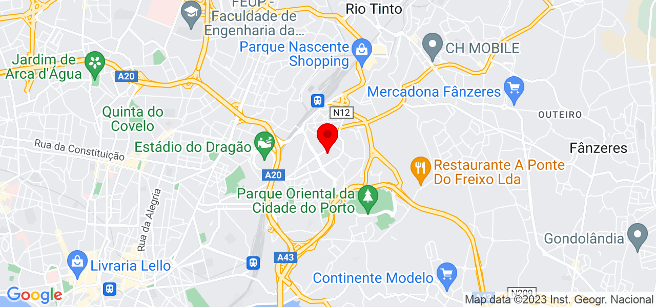 Rui Jorge de S&aacute; Silva - Porto - Porto - Mapa