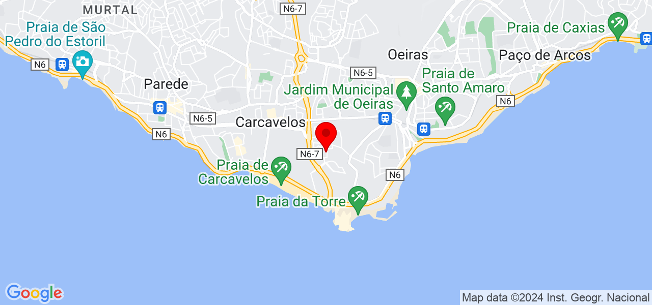 Fabiana andrade - Lisboa - Cascais - Mapa
