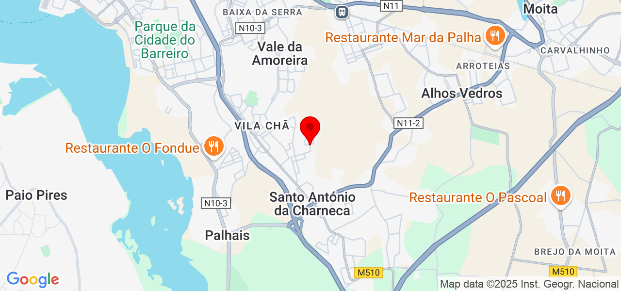 SafeInvestment Portugal - Setúbal - Barreiro - Karte