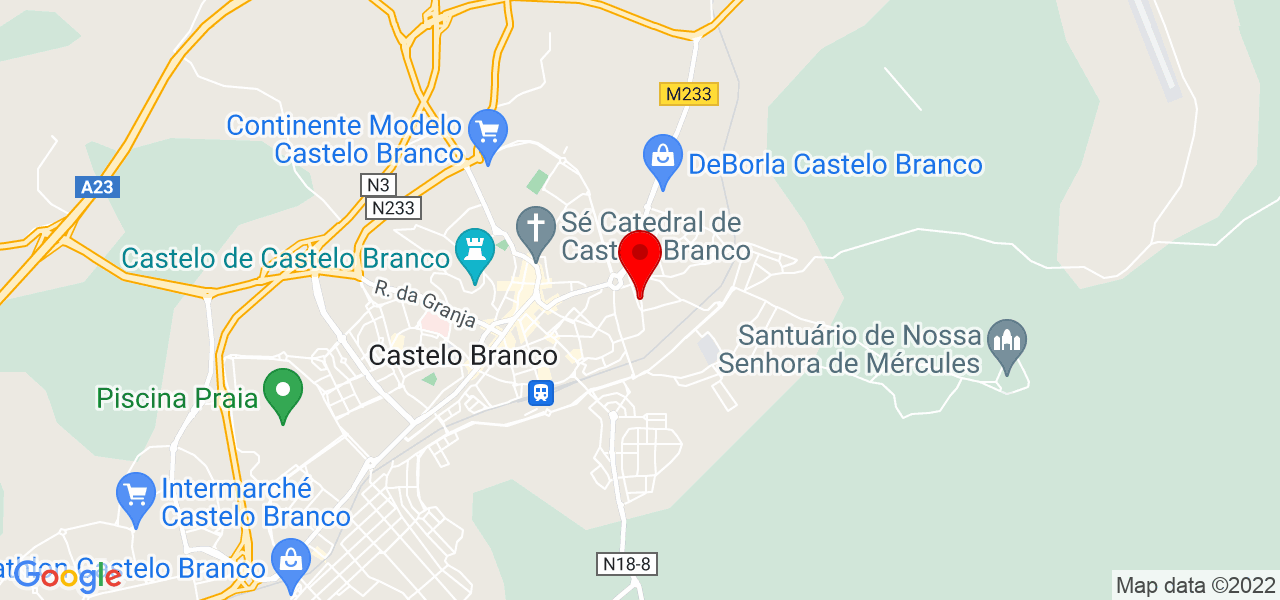 Marlon -Bicho Carpinteiro - Castelo Branco - Castelo Branco - Mapa
